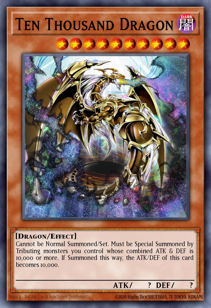 Ten Thousand Dragon Yu-Gi-Oh card