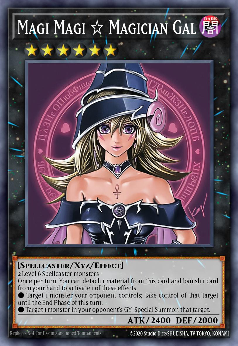 Magi Magi ☆ Magician Gal Yu-Gi-Oh card