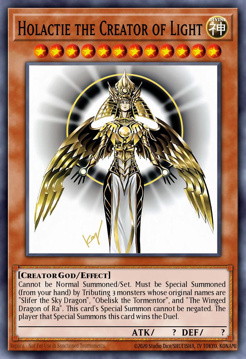 Holactie the Creator of Light Yu-Gi-Oh card
