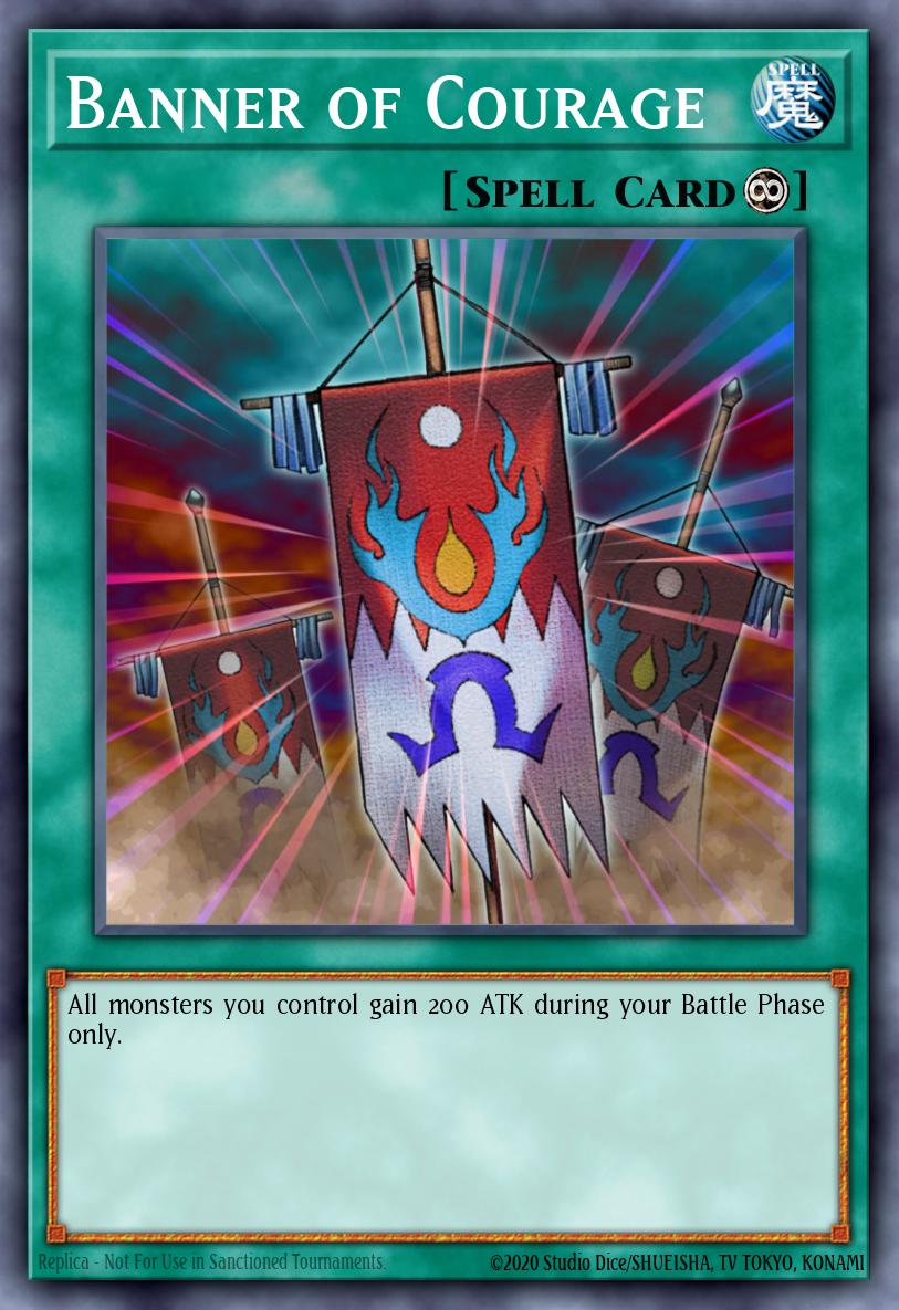 Banner of Courage Yu-Gi-Oh card