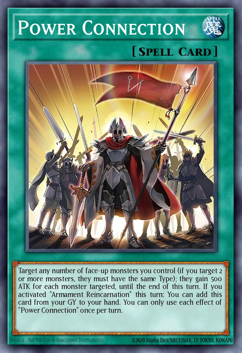Power Connection Yu-Gi-Oh card