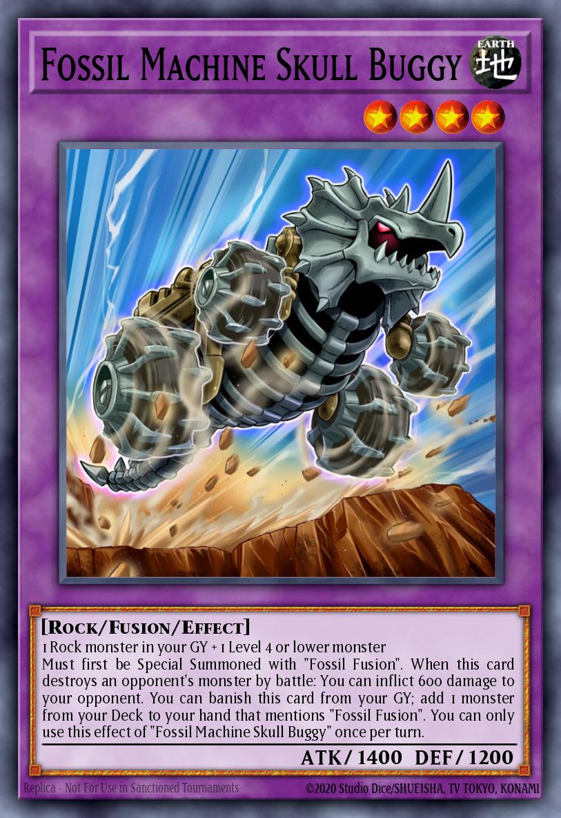 Fossil Machine Skull Buggy Yu-Gi-Oh card
