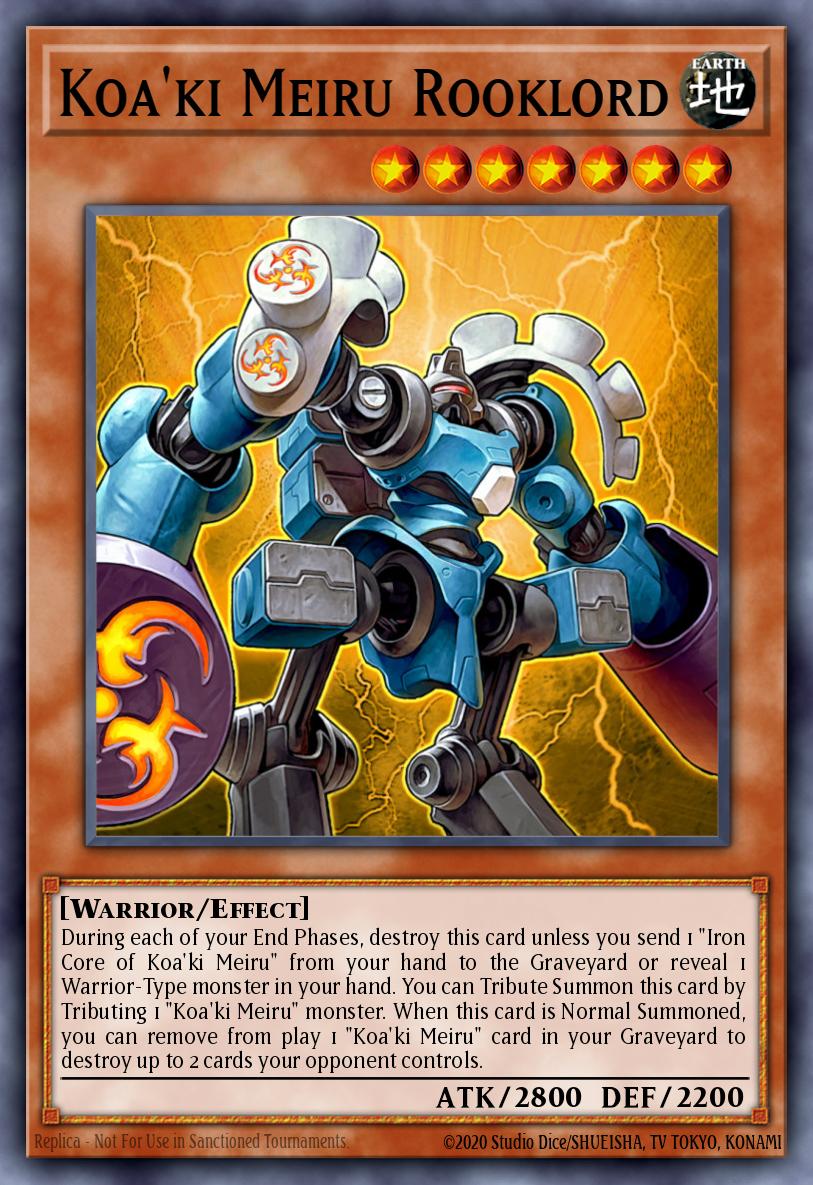 Koa'ki Meiru Rooklord Yu-Gi-Oh card