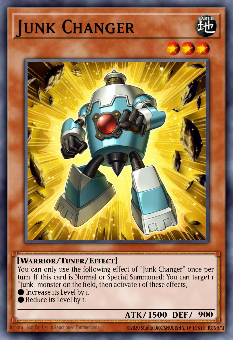 Junk Changer Yu-Gi-Oh card