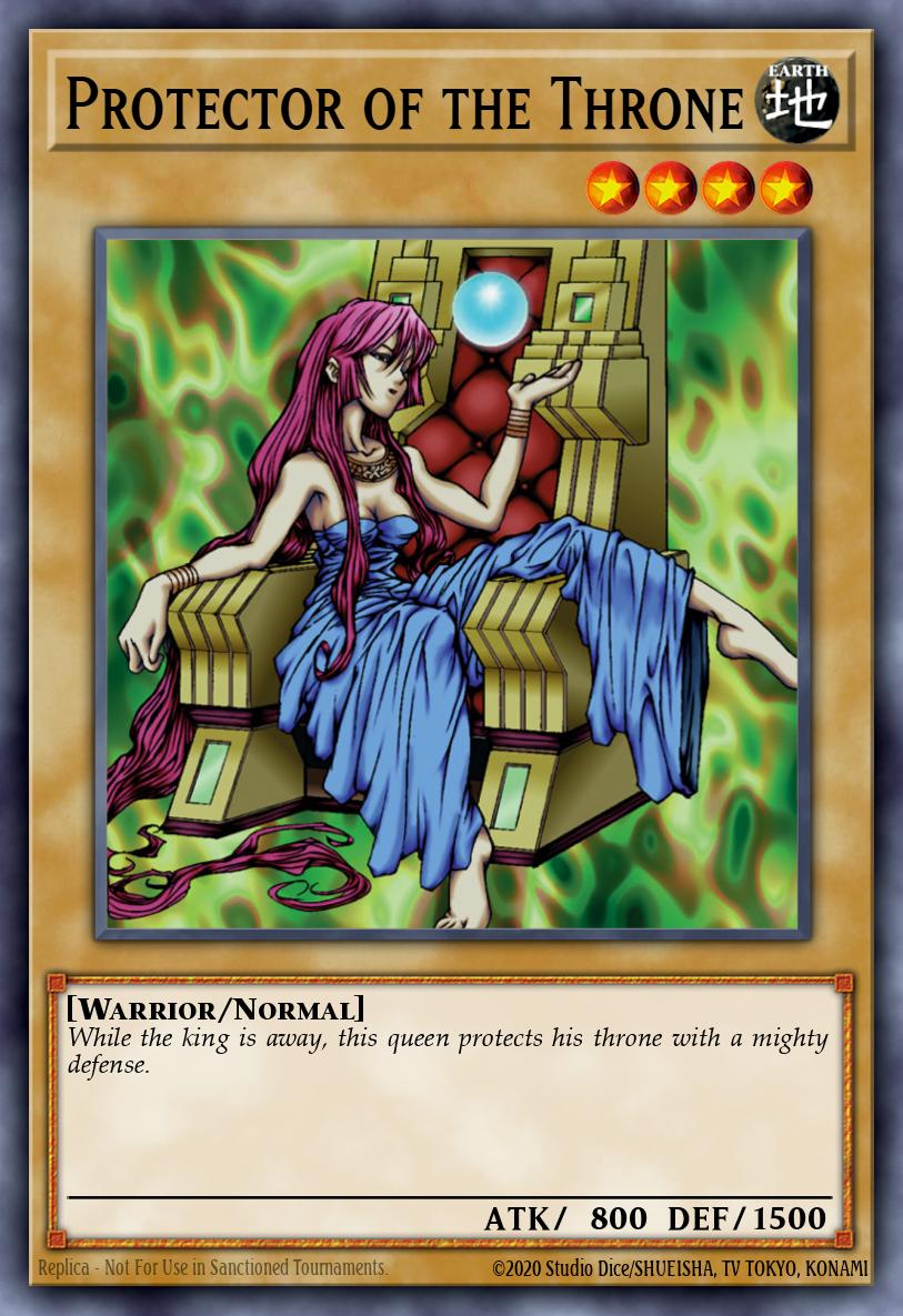 Protector of the Throne Yu-Gi-Oh card