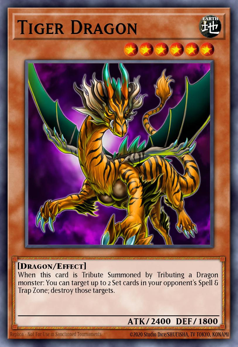 Tiger Dragon Yu-Gi-Oh card