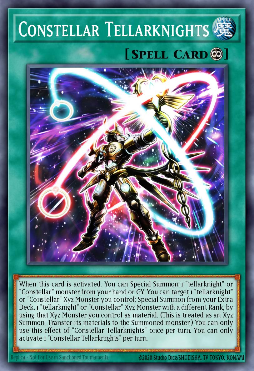 Constellar Tellarknights Yu-Gi-Oh card