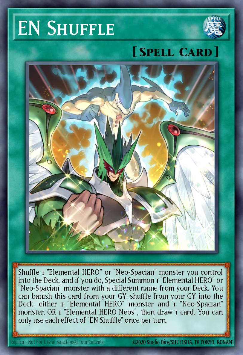 EN Shuffle Yu-Gi-Oh card