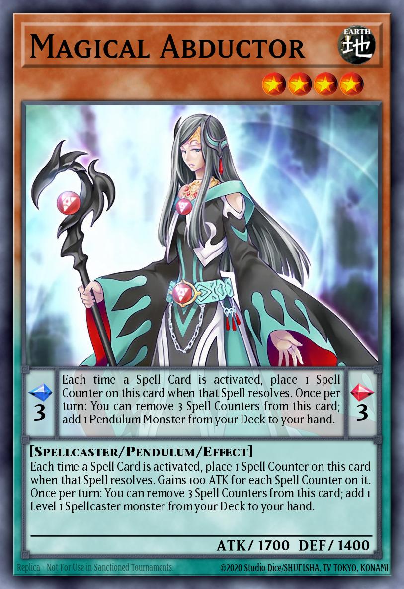 Magical Abductor Yu-Gi-Oh card