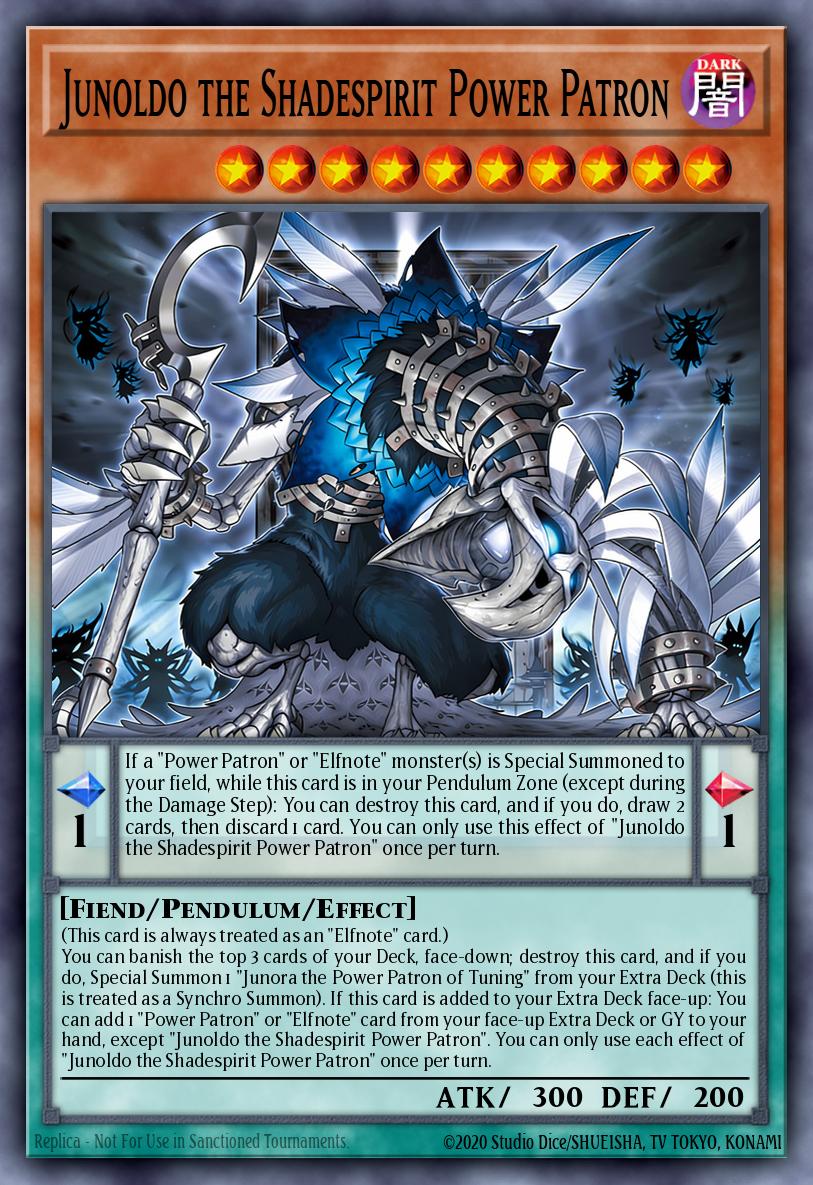 Junoldo the Shadespirit Power Patron Yu-Gi-Oh card