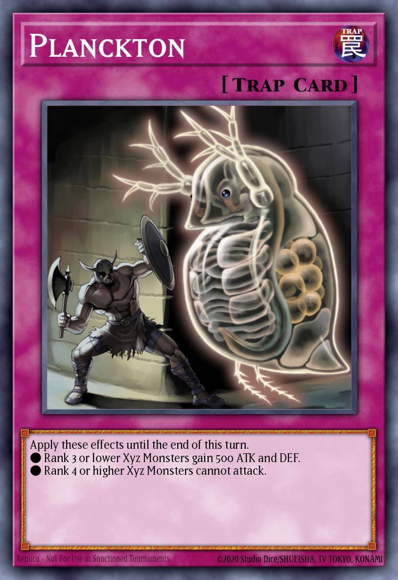 Planckton Yu-Gi-Oh card