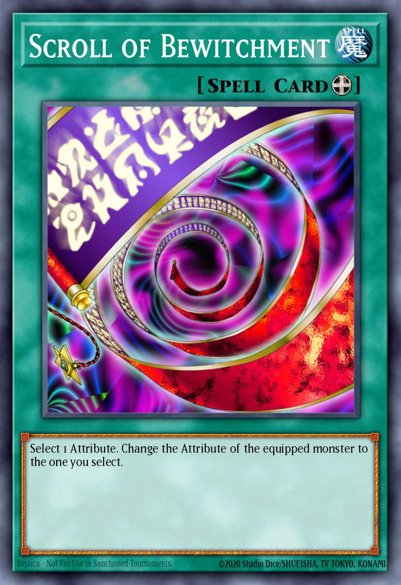 Scroll of Bewitchment Yu-Gi-Oh card