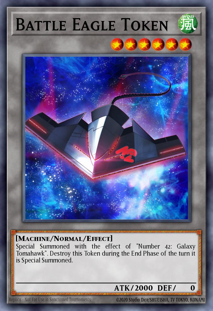 Battle Eagle Token Yu-Gi-Oh card