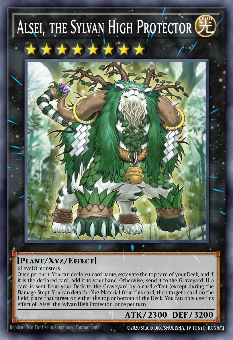 Alsei, the Sylvan High Protector Yu-Gi-Oh card