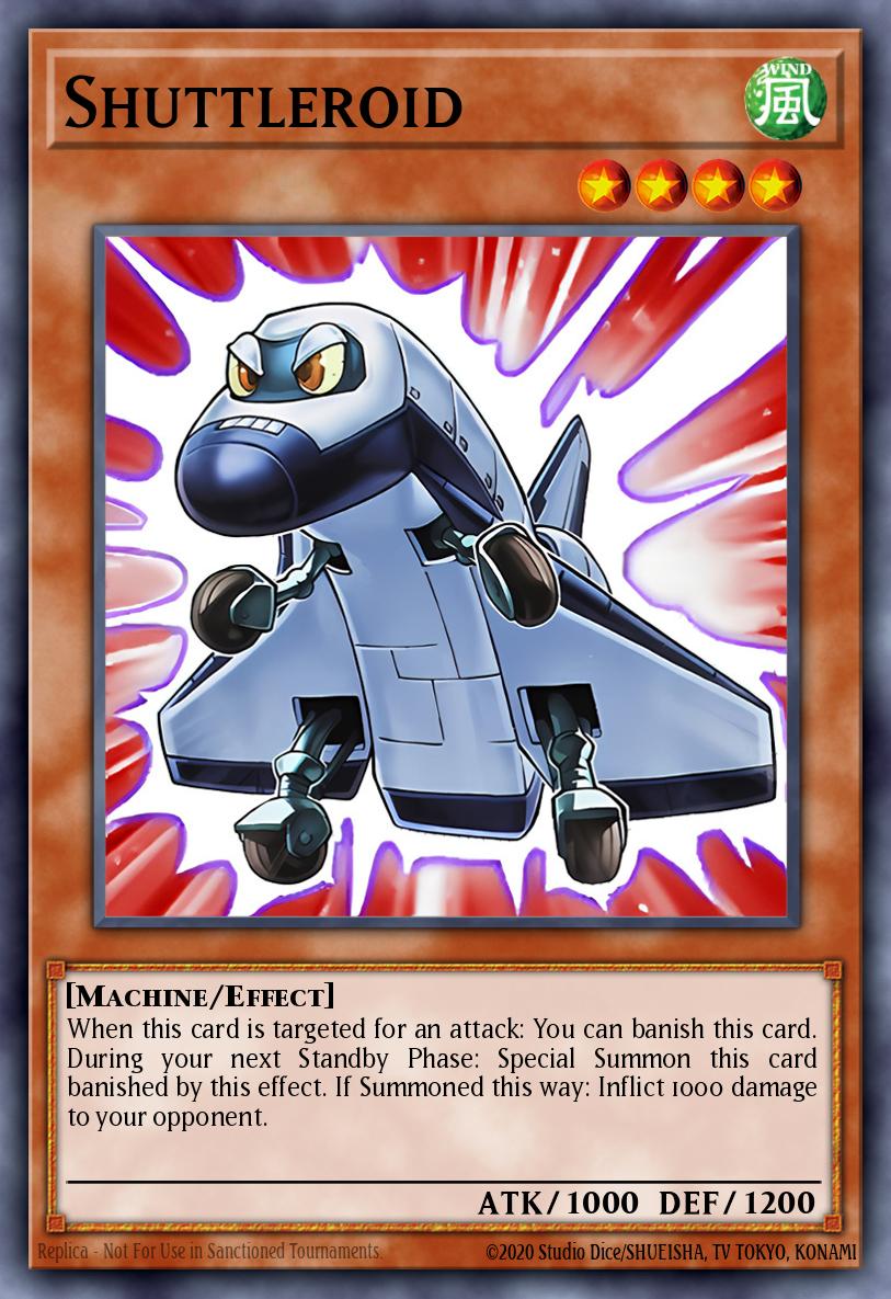 Shuttleroid Yu-Gi-Oh card