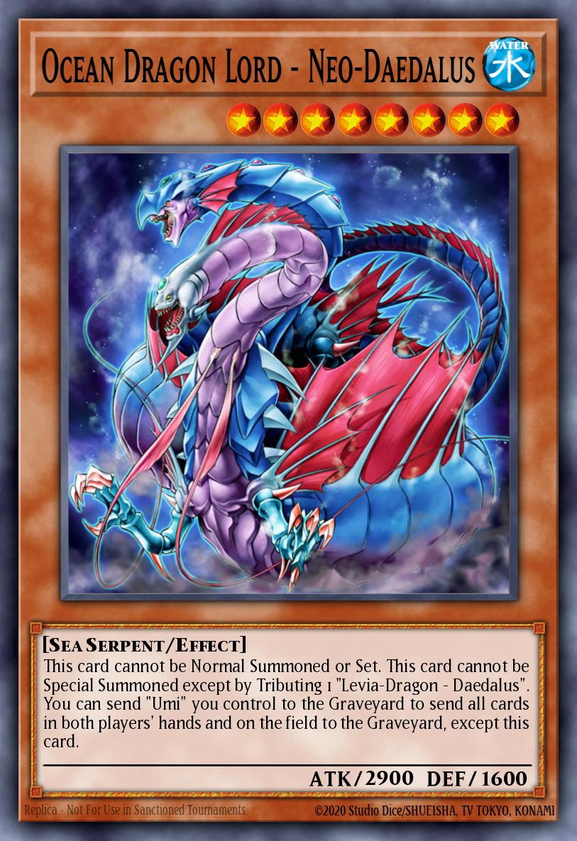Ocean Dragon Lord - Neo-Daedalus Yu-Gi-Oh card