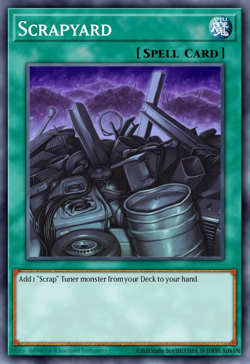 Scrapyard Yu-Gi-Oh card