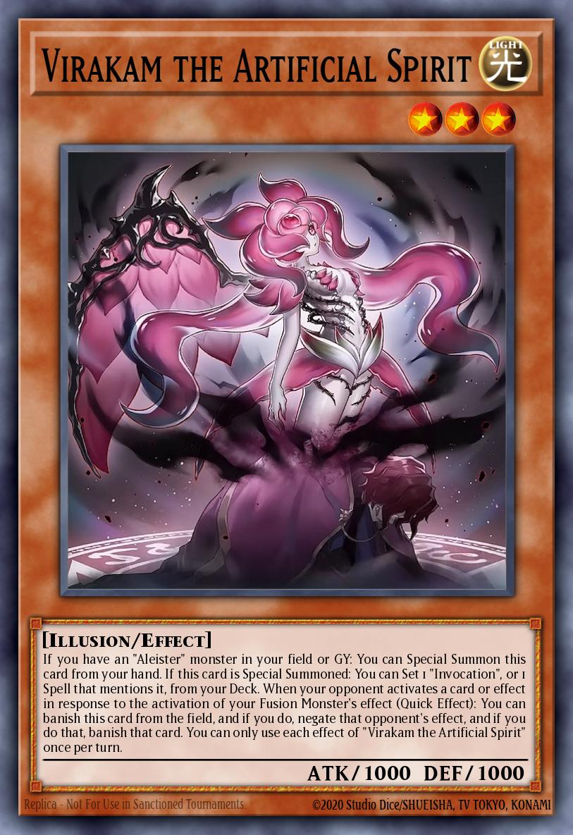 Virakam the Artificial Spirit Yu-Gi-Oh card