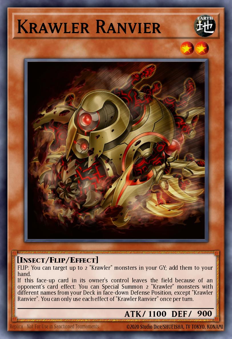 Krawler Ranvier Yu-Gi-Oh card