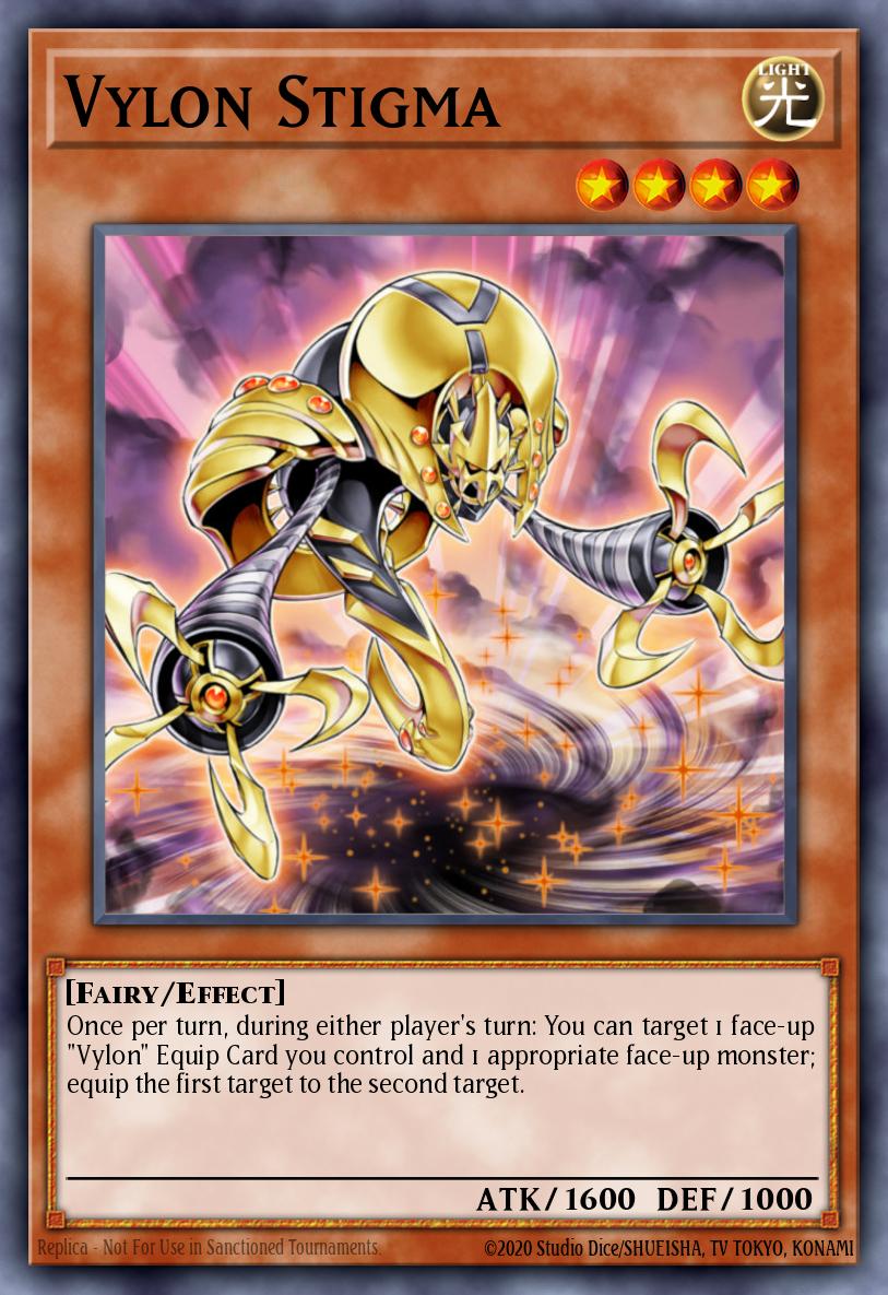 Vylon Stigma Yu-Gi-Oh card