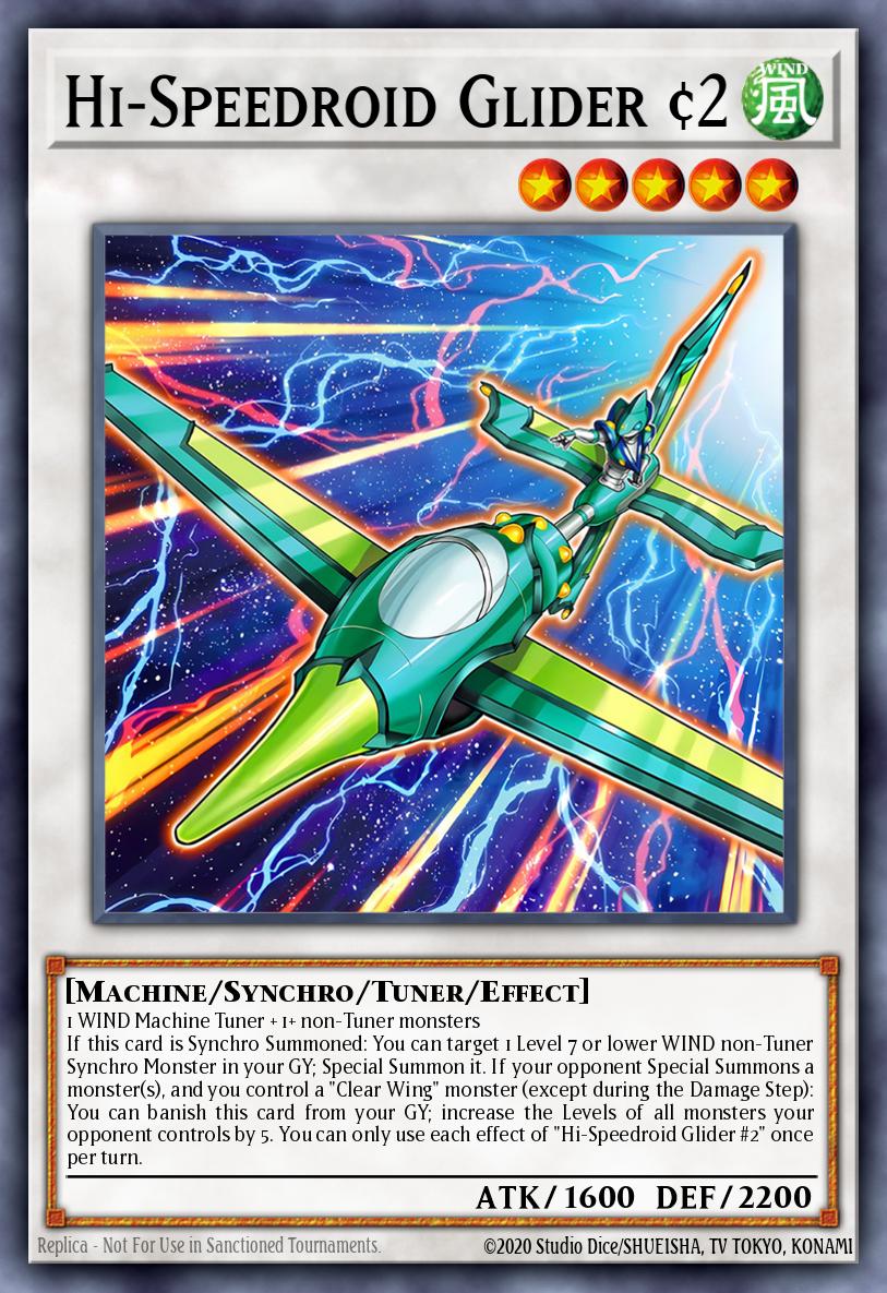 Hi-Speedroid Glider #2 Yu-Gi-Oh card