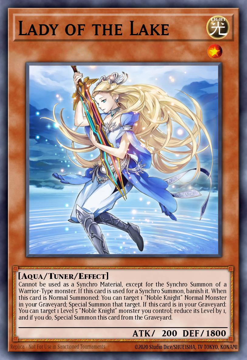 Lady of the Lake Yu-Gi-Oh card