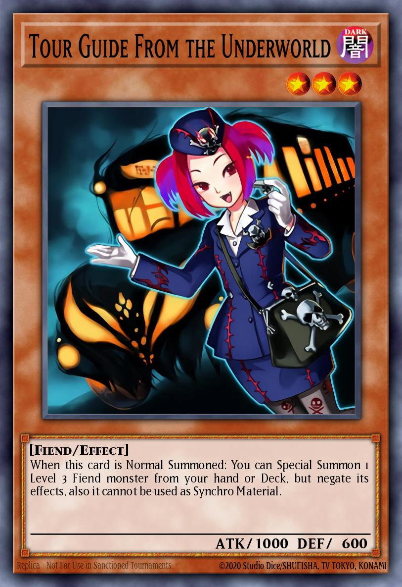 Tour Guide From the Underworld Yu-Gi-Oh card