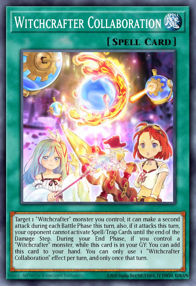 Witchcrafter Collaboration Yu-Gi-Oh card