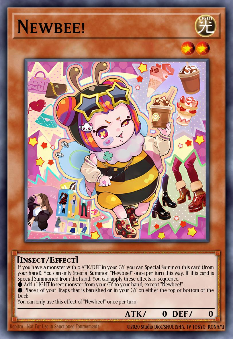 Newbee! Yu-Gi-Oh card