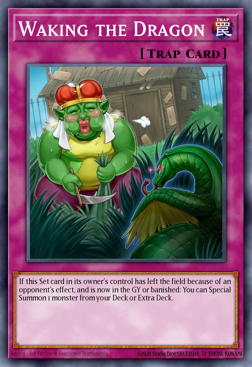 Waking the Dragon Yu-Gi-Oh card