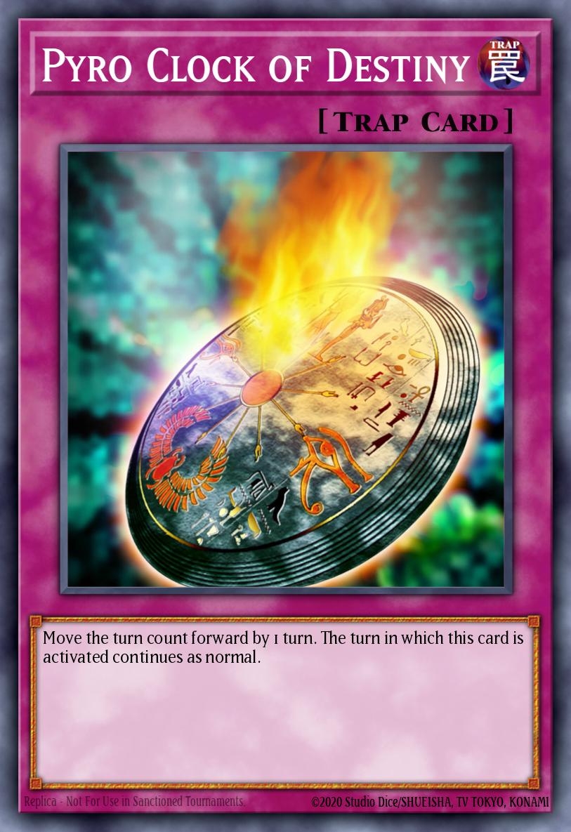 Pyro Clock of Destiny Yu-Gi-Oh card