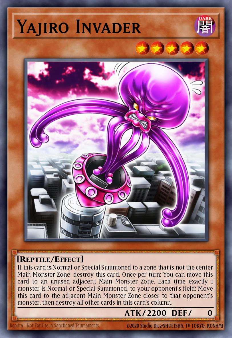Yajiro Invader Yu-Gi-Oh card