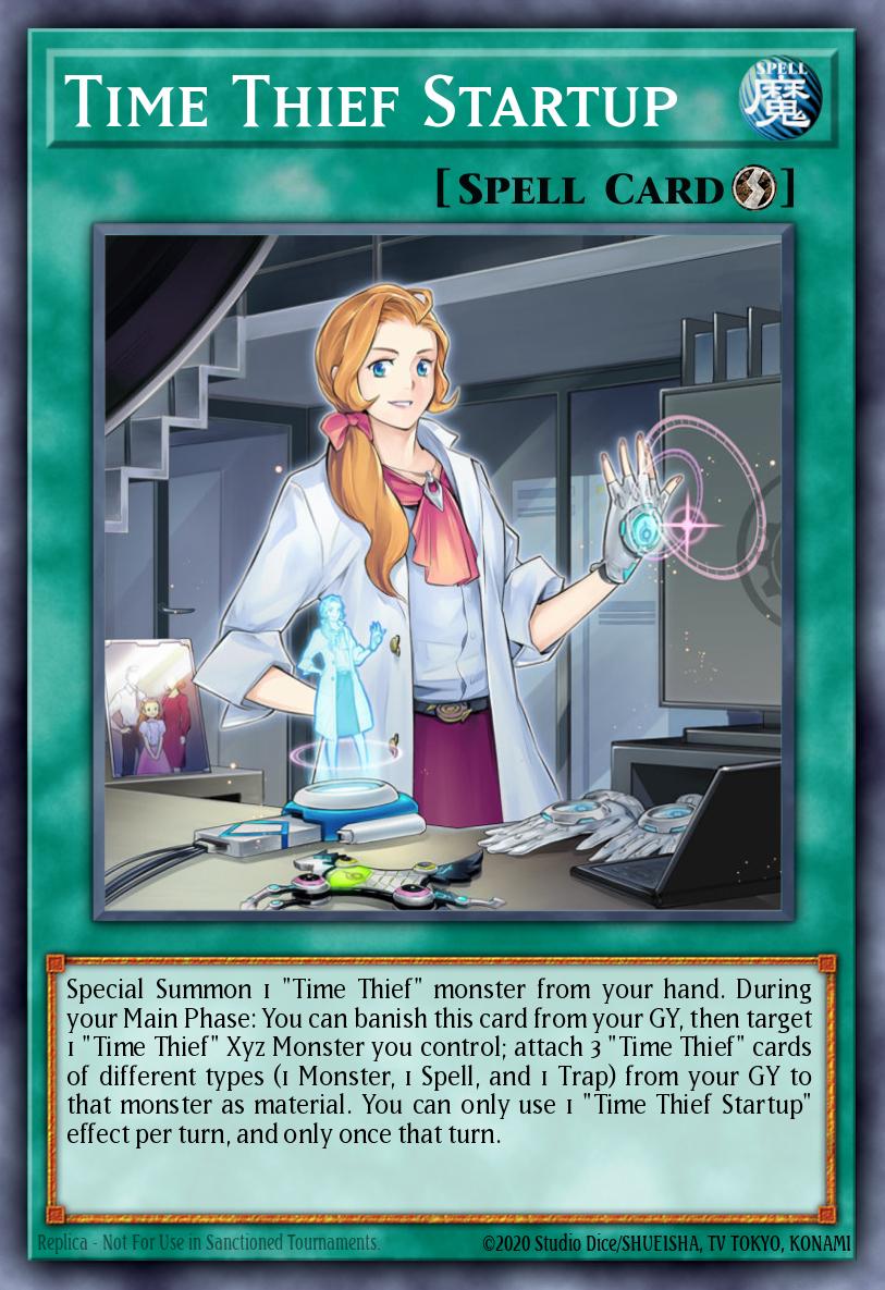 Time Thief Startup Yu-Gi-Oh card
