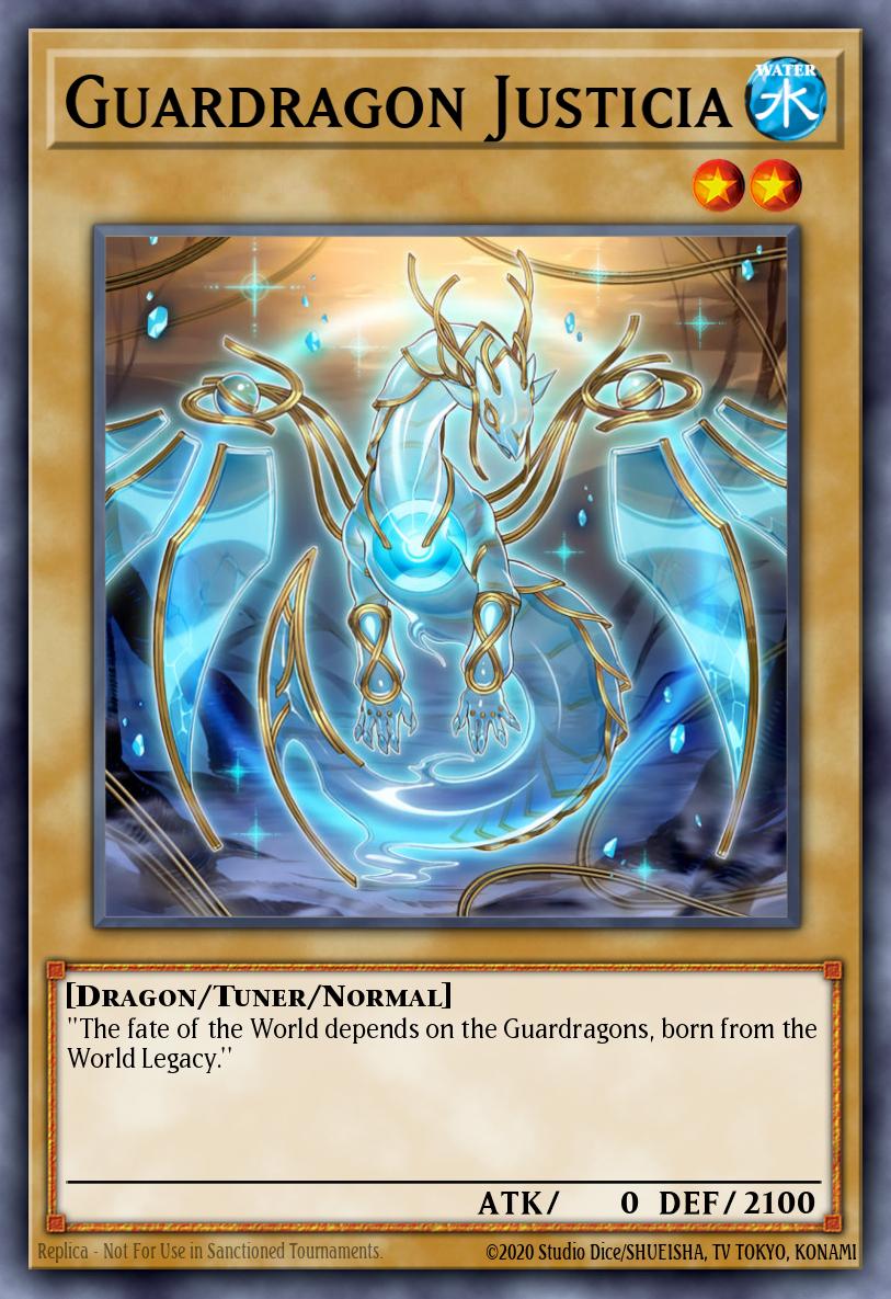 Guardragon Justicia Yu-Gi-Oh card