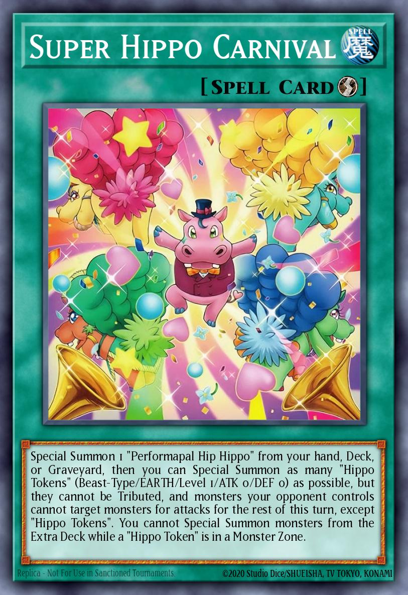 Super Hippo Carnival Yu-Gi-Oh card
