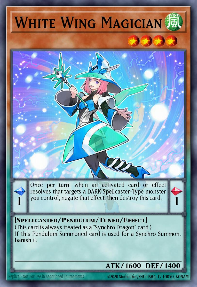 White Wing Magician Yu-Gi-Oh card