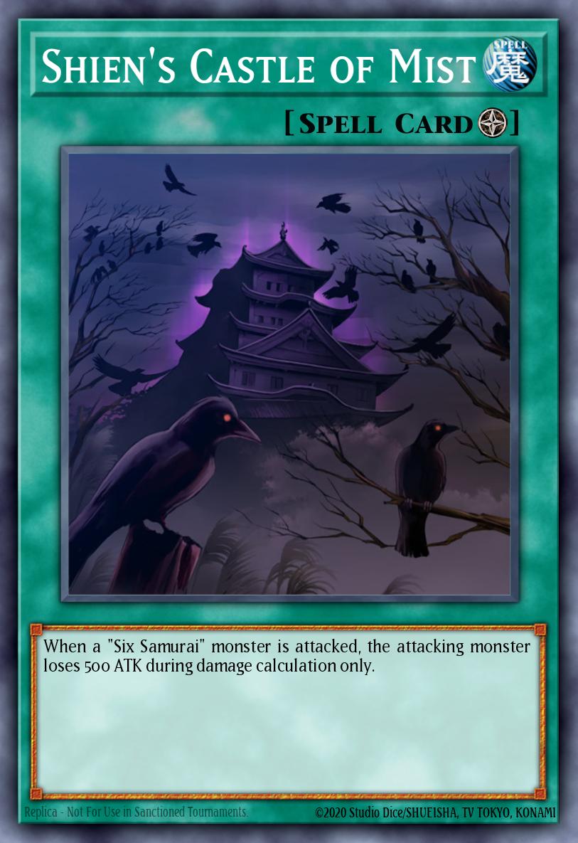 Shien's Castle of Mist Yu-Gi-Oh card