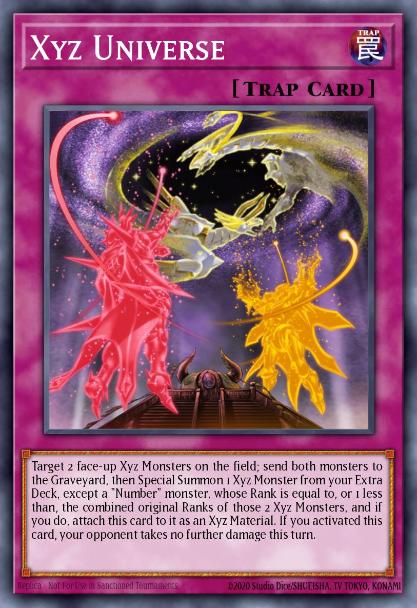Xyz Universe Yu-Gi-Oh card