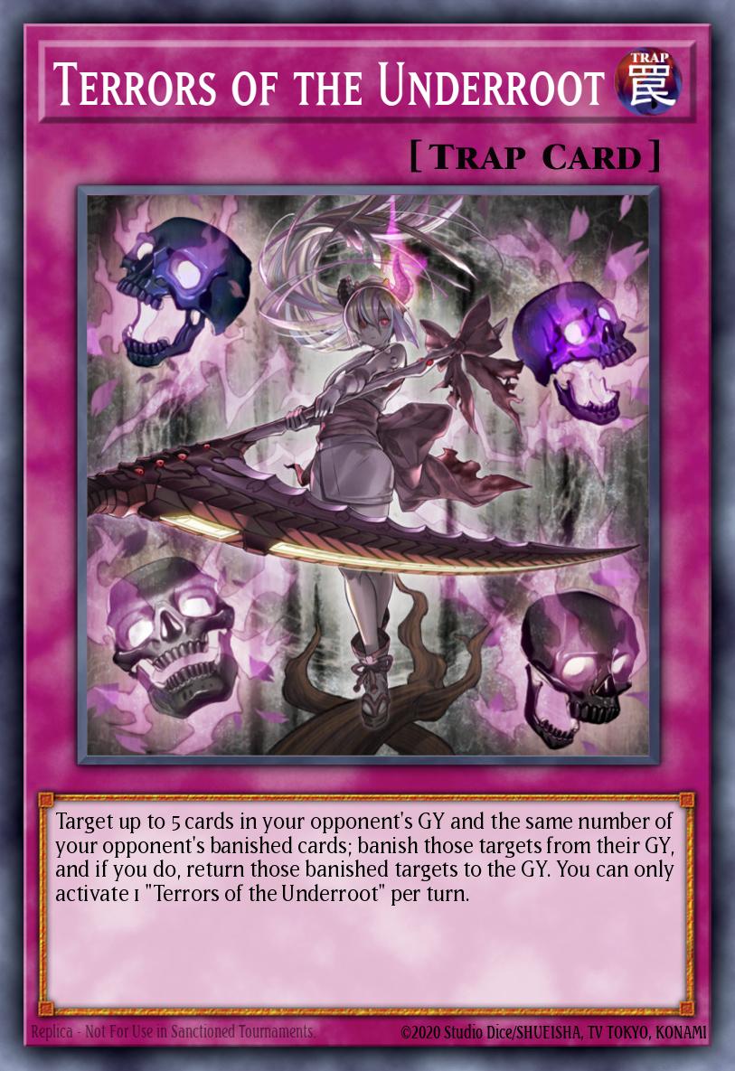 Terrors of the Underroot Yu-Gi-Oh card
