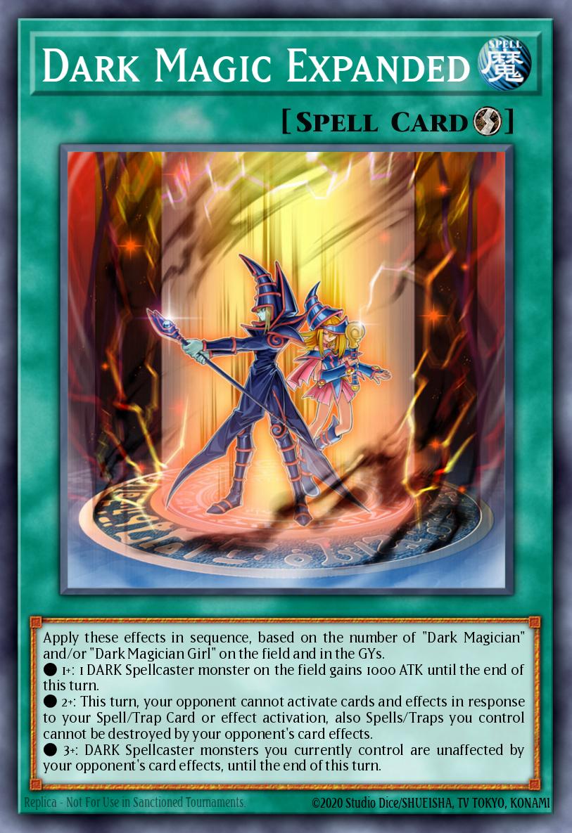 Dark Magic Expanded Yu-Gi-Oh card