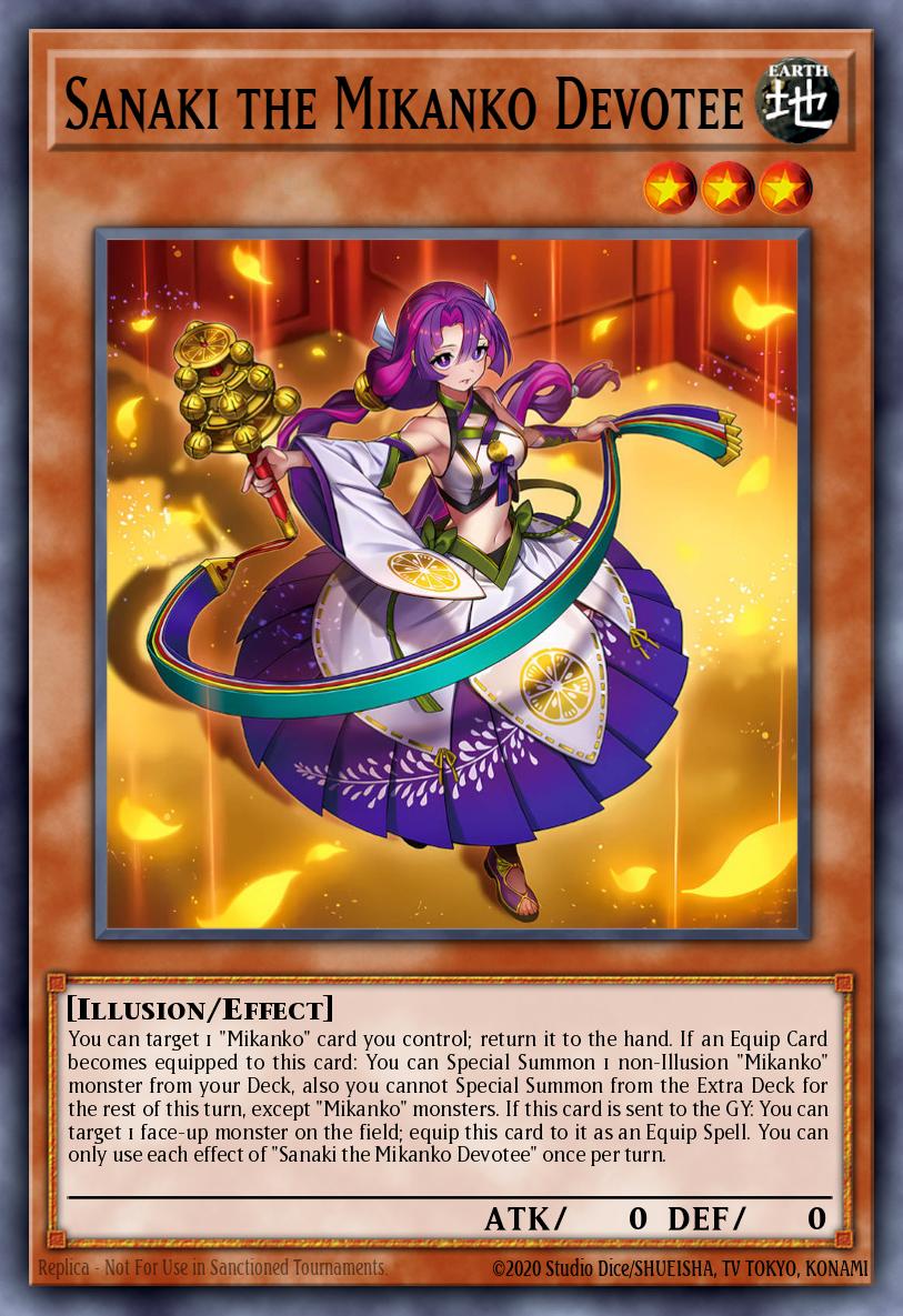 Sanaki the Mikanko Devotee Yu-Gi-Oh card