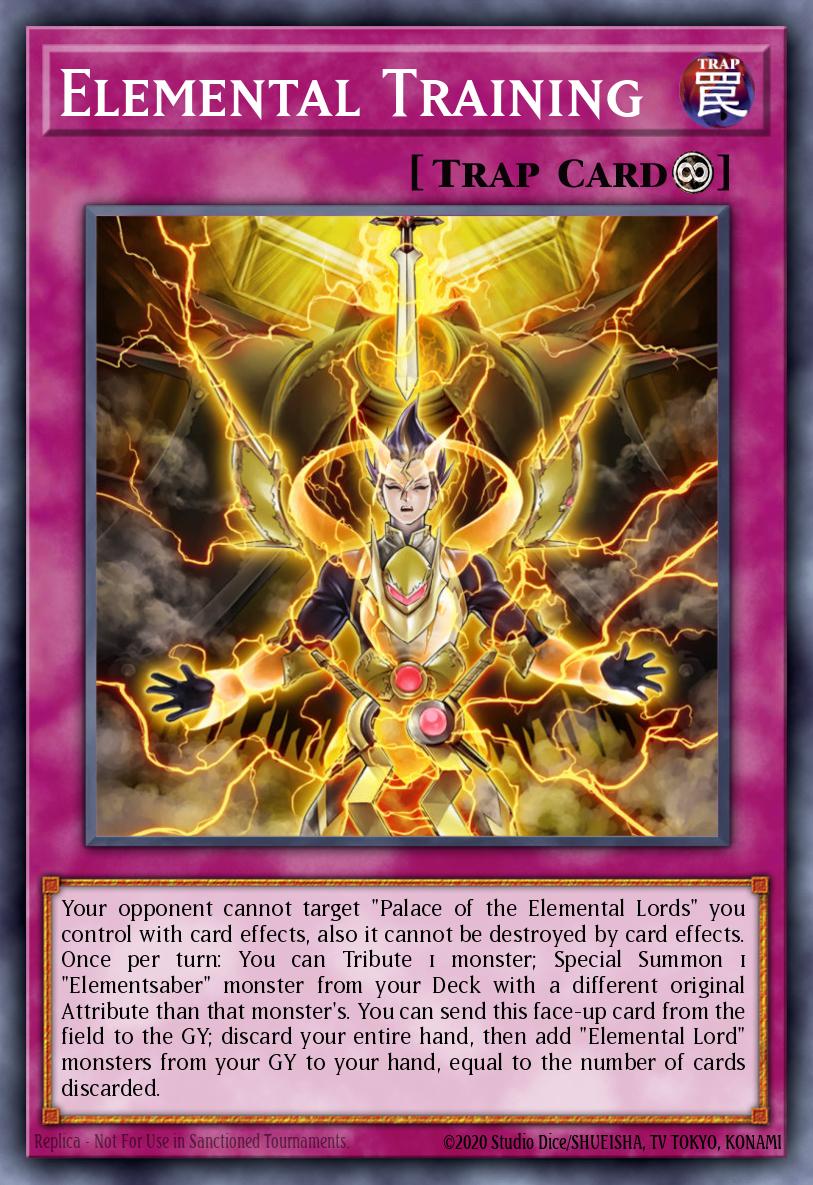 Elemental Training Yu-Gi-Oh card