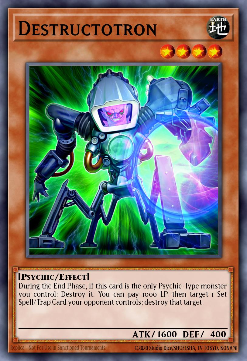 Destructotron Yu-Gi-Oh card