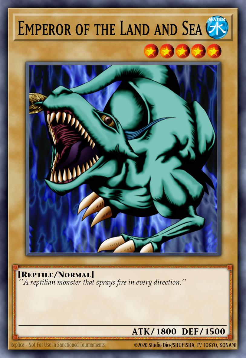 Emperor of the Land and Sea Yu-Gi-Oh card