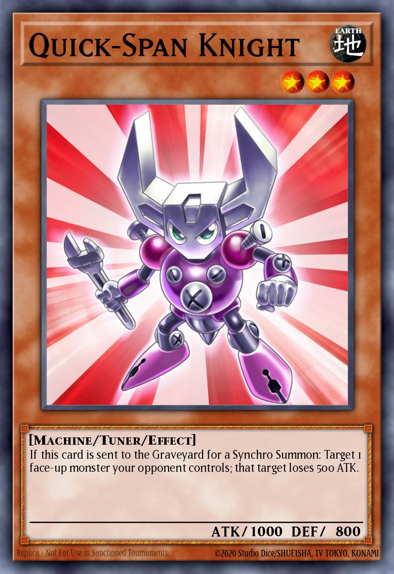 Quick-Span Knight Yu-Gi-Oh card