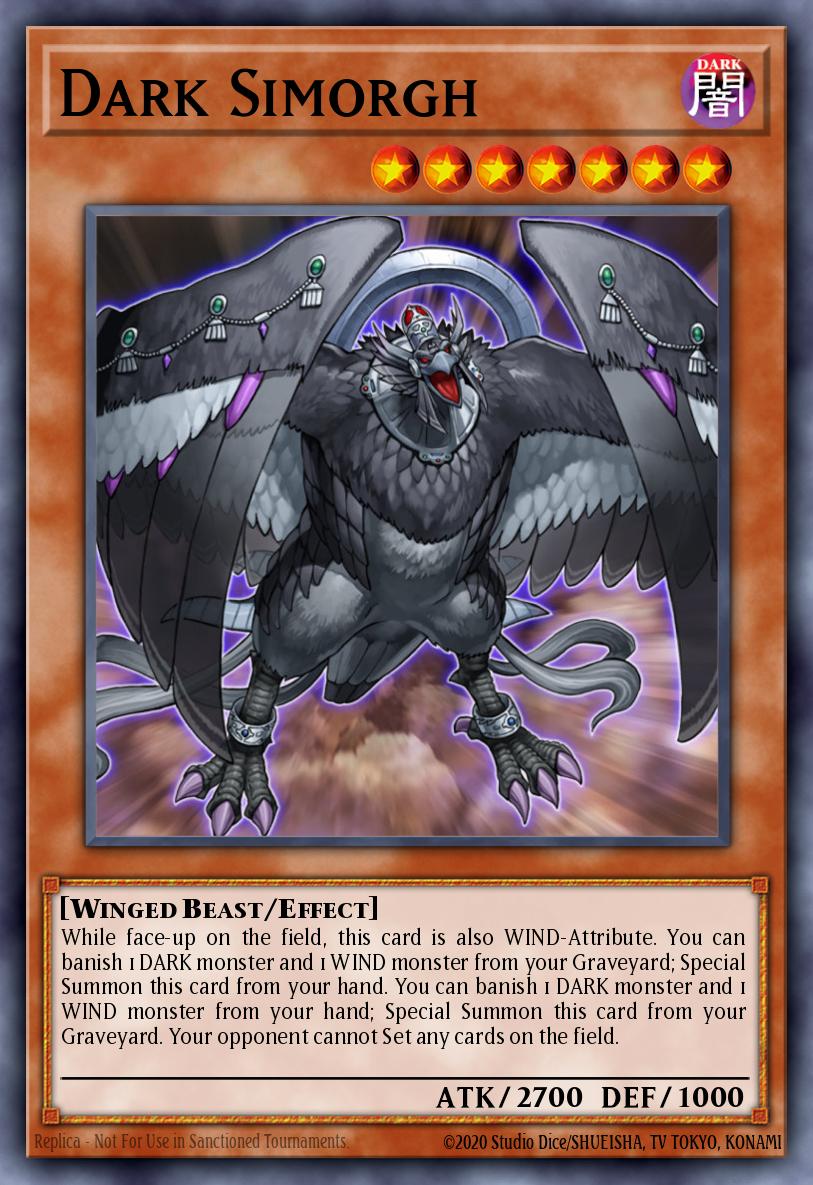 Dark Simorgh Yu-Gi-Oh card