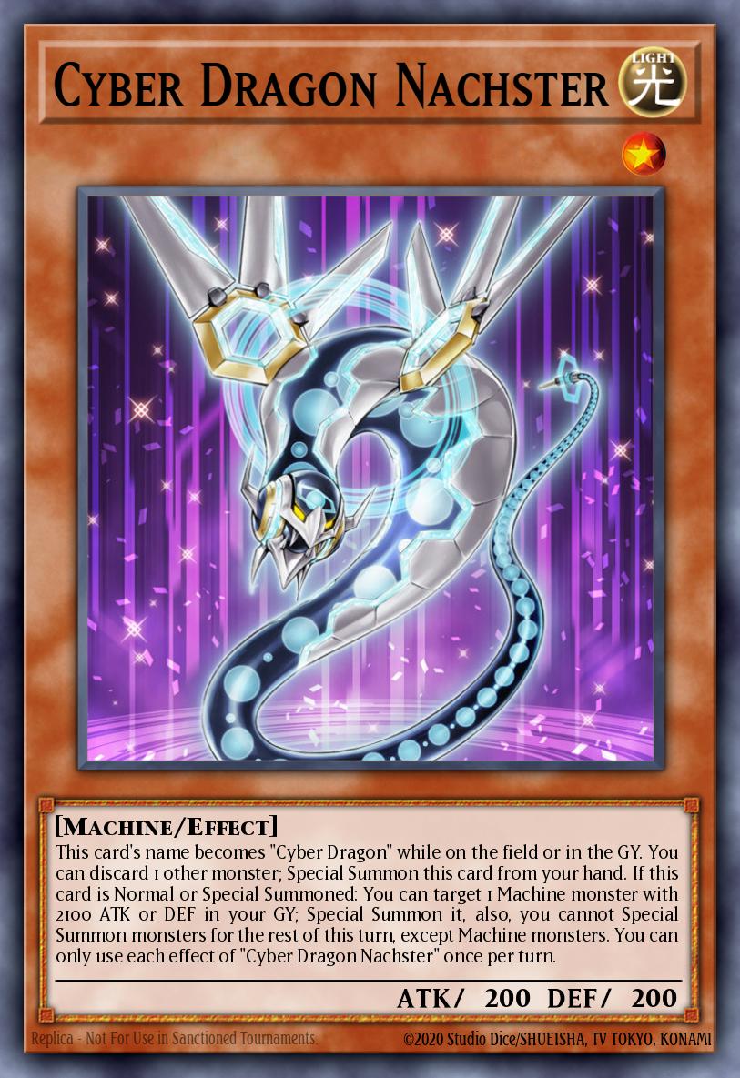 Cyber Dragon Nachster Yu-Gi-Oh card