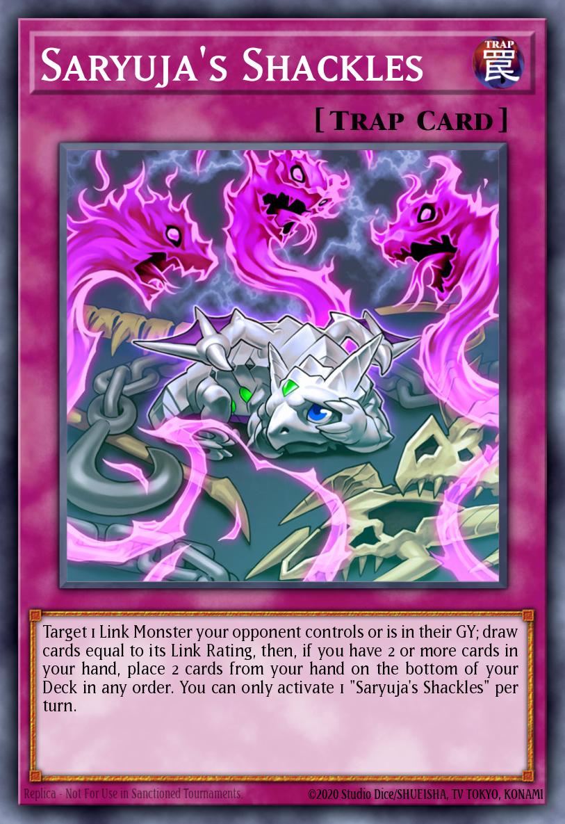 Saryuja's Shackles Yu-Gi-Oh card