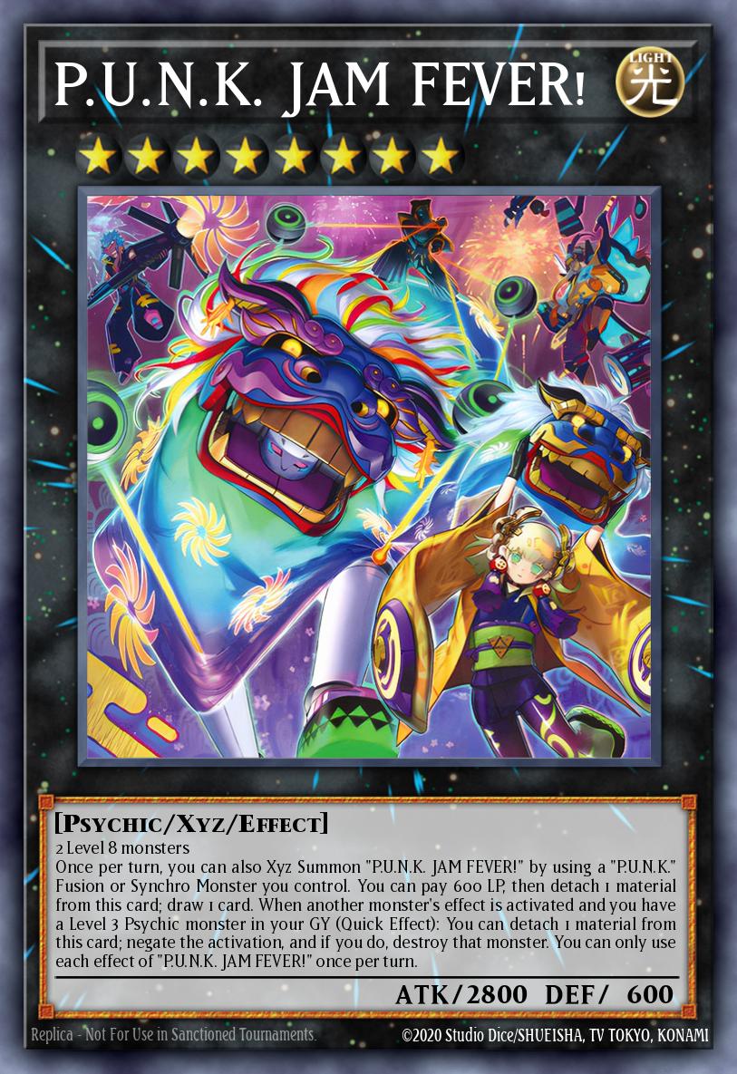 P.U.N.K. JAM FEVER! Yu-Gi-Oh card