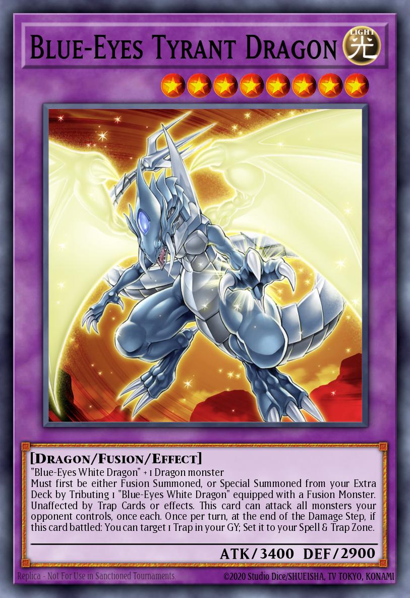 Blue-Eyes Tyrant Dragon Yu-Gi-Oh card